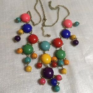 Colorful Statement Necklace